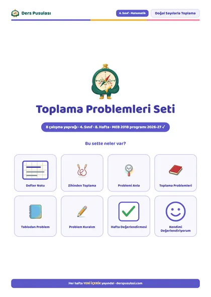 Toplama Problemleri Seti önizlemesi