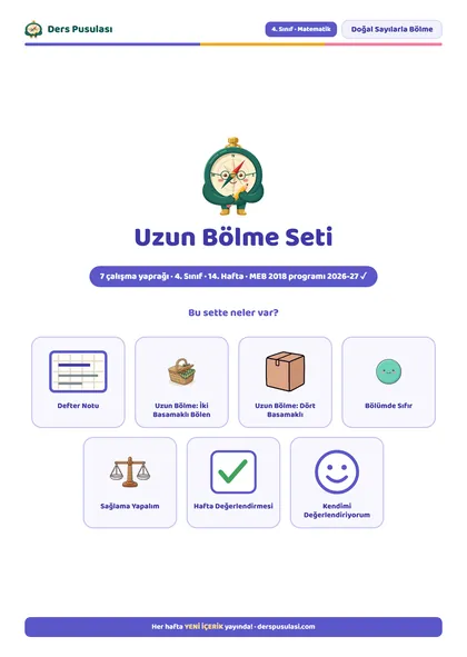 Uzun Bölme Seti önizlemesi