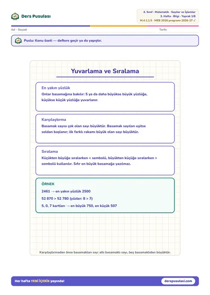 Defter Notu yaprağı önizlemesi
