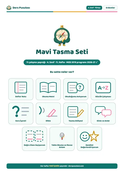 Mavi Tasma Seti önizlemesi