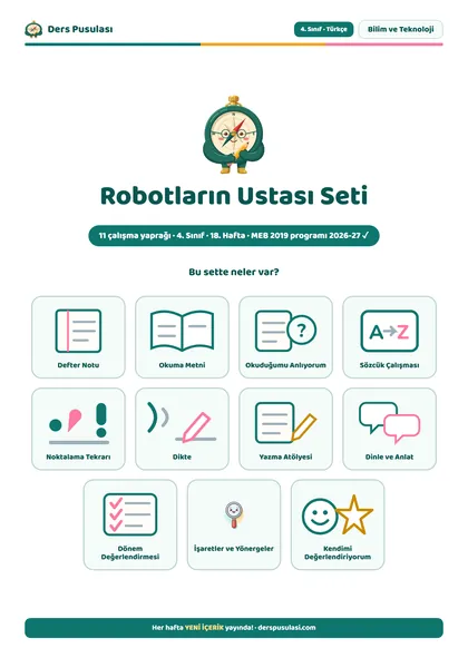 Robotların Ustası Seti önizlemesi