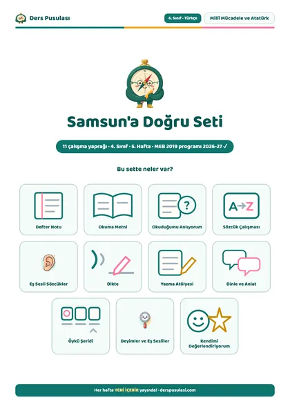 Samsun'a Doğru Seti önizlemesi